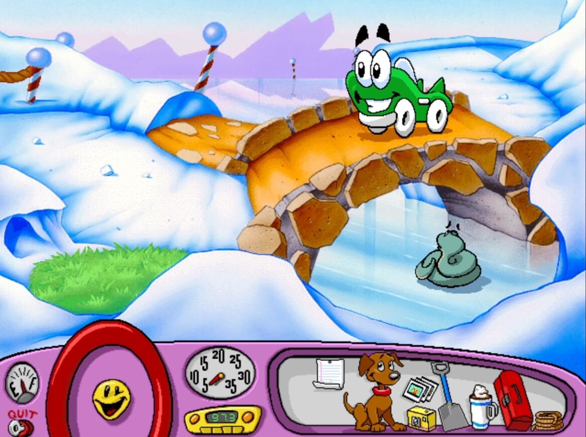 Putt-Putt Saves the Zoo - геймплей игры Windows